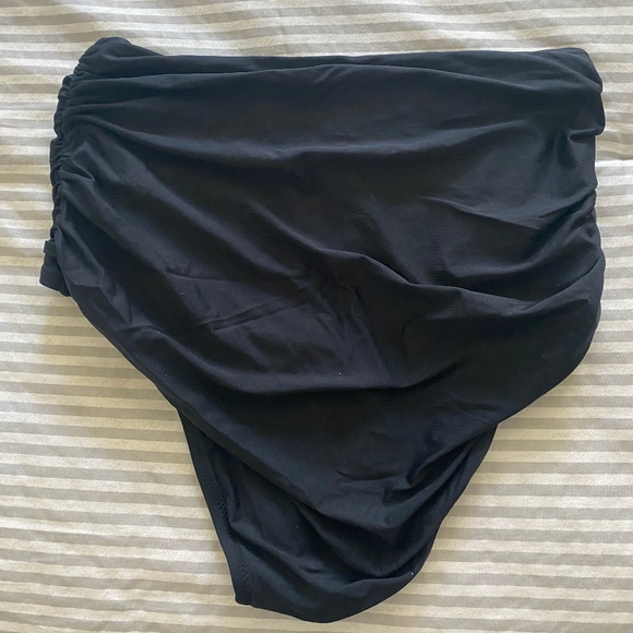 JCREW High-waisted Ruched Bikini Bottom - Picture 3 of 4